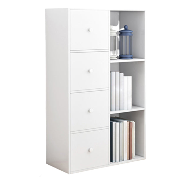 Wooden Bookcase Modern Style Home Office Standard Book Shelf