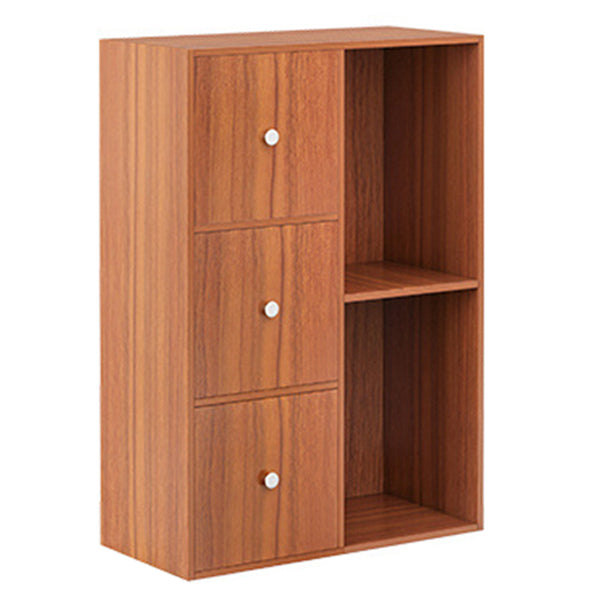 Wooden Bookcase Modern Style Home Office Standard Book Shelf