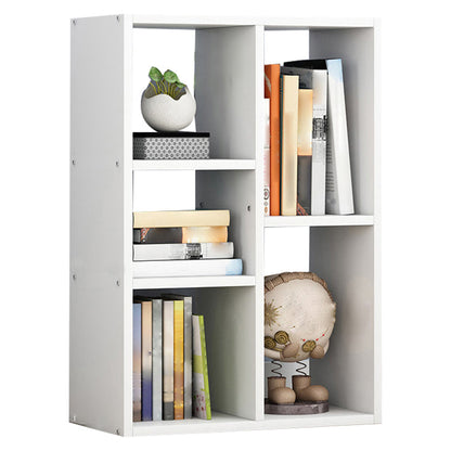 Wooden Bookcase Modern Style Home Office Standard Book Shelf