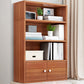 Wooden Bookcase Modern Style Home Office Standard Book Shelf