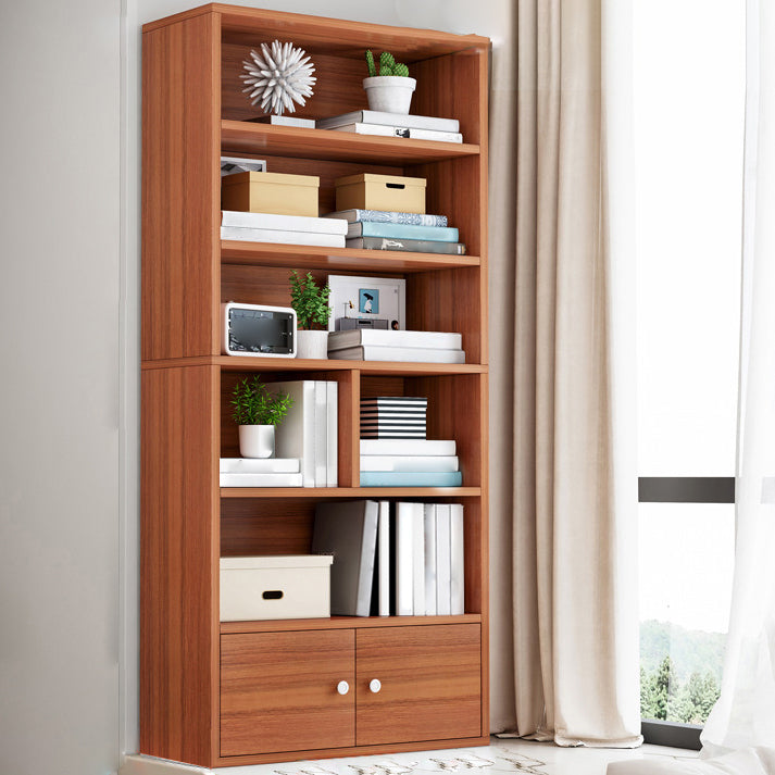 Wooden Bookcase Modern Style Home Office Standard Book Shelf
