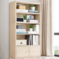 Wooden Bookcase Modern Style Home Office Standard Book Shelf