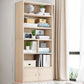 Wooden Bookcase Modern Style Home Office Standard Book Shelf