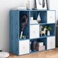 Wooden Bookcase Modern Style Home Office Standard Book Shelf