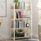 Open Steel Wood Bookcase Modern Home Simple Office Rectangular Bookshelf