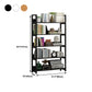 Open Steel Wood Bookcase Modern Home Simple Office Rectangular Bookshelf