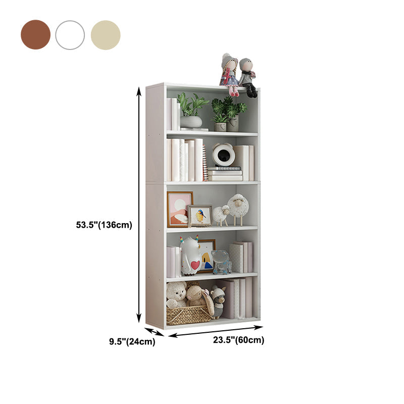 Bibliothèque en bois maison moderne chambre chambre à coucher rectangulaire bibliothèque