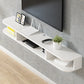 Mobile TV moderno in legno Console TV a parete con 4 ripiani