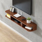 Mobile TV moderno in legno Console TV a parete con 4 ripiani