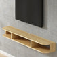 Mobile TV moderno in legno Console TV a parete con 4 ripiani