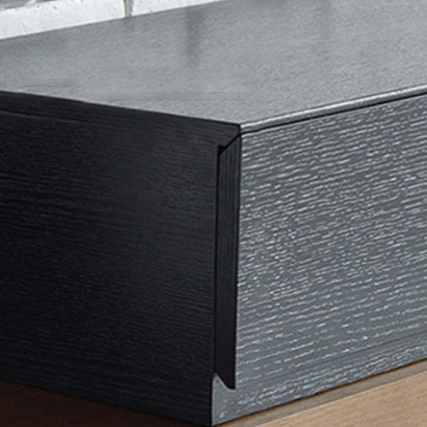Meuble TV en bois avec 3 tiroirs, meuble TV coulissant avec console multimédia en finition bois