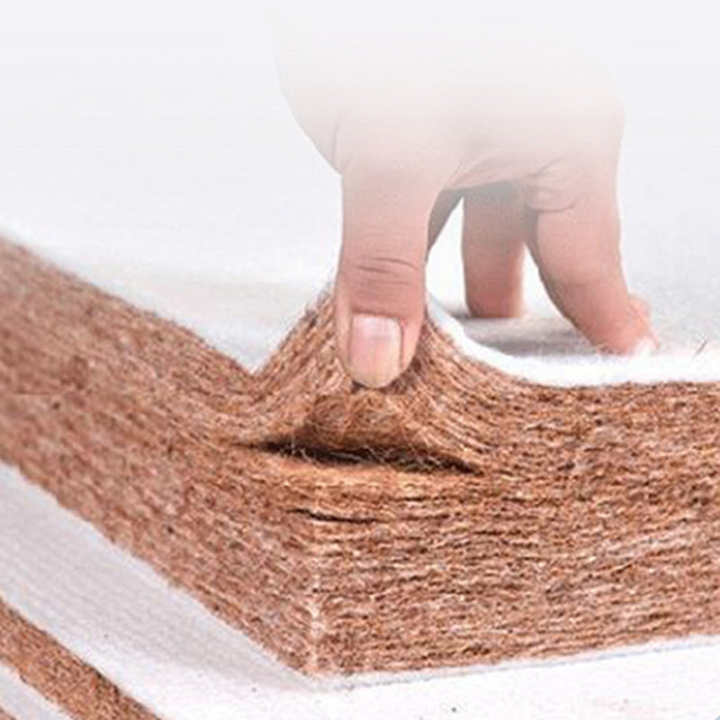 Modernes Panel Holzstandard Bett mit rechteckigem Kopfteil