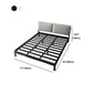 Modern Wire-Grid Metal Bed 78.74" L Bed Frame with Headboard Clearhalo 'Bedroom Furniture' 'Beds' 'furn' 'furn_beds' 'Furniture' 5473388