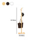 Wooden Hall Stand Entryway Hook Tripod Steady Hall Tree Coat Hanger Clearhalo 'Entry & Mudroom Furniture' 'furn' 'furn_hall_tree_coat_racks' 'Furniture' 'Hall Trees & Coat Racks' 'hall_tree_coat_racks' 5473743