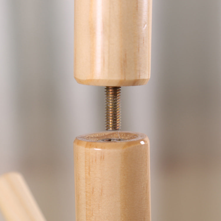 Wood Hall Tree Hooks Entryway Kit geen pijnlijk vrijstaand kaderrek