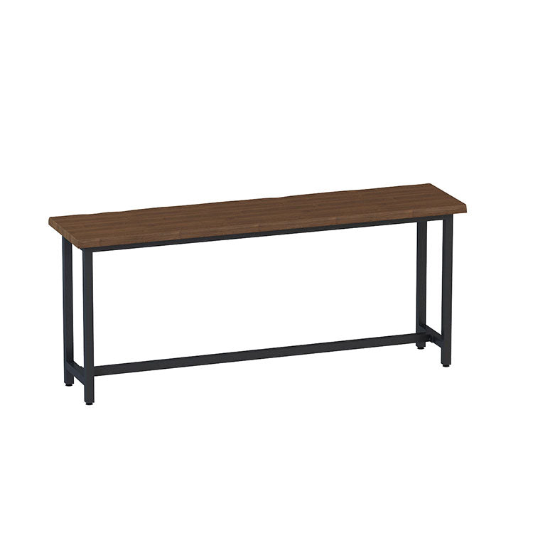 Contemporary Style Rectangle Bar Table Solid Wood Brown Bar Desk Without Chairs Clearhalo 'Bar Furniture' 'Bar Tables' 'bar_tables' 'furn' 'furn_bar_tables' 'Furniture' 'Kitchen & Dining Furniture' 5474124