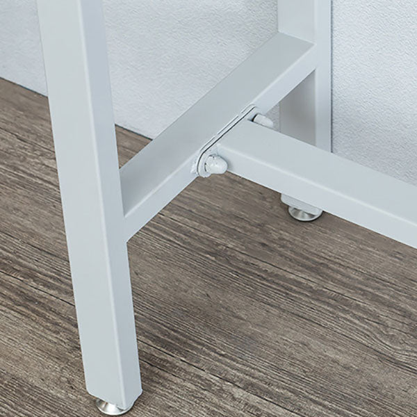 Natural Pine Wood Top Bar Table Modern Metal Frame Pub Table Clearhalo 'Bar Furniture' 'Bar Tables' 'bar_tables' 'furn' 'furn_bar_tables' 'Furniture' 'Kitchen & Dining Furniture' 5474291