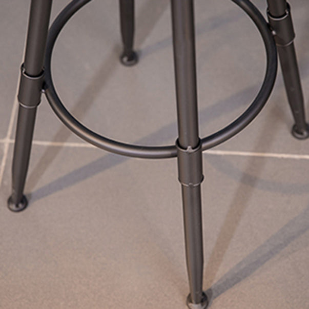 Tavolo da bar in legno massiccio industriale set 1/5/9 pezzi Tavolino con sgabelli alti