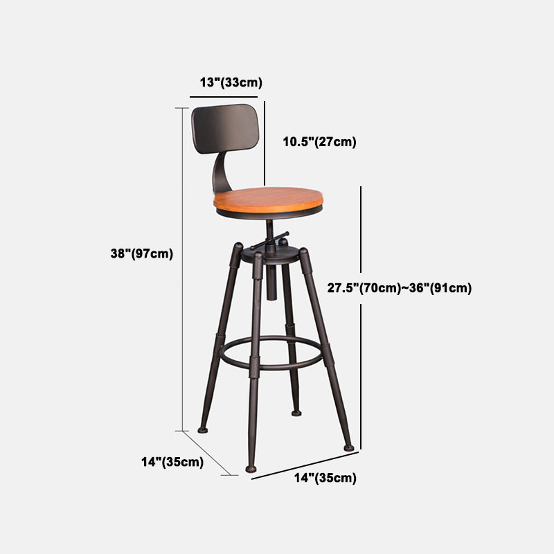 Tavolo da bar in legno massiccio industriale set 1/5/9 pezzi Tavolino con sgabelli alti