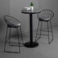Modern 1/3 Pieces Bar Table Set Round Stone Counter Table with Backrest Stools Clearhalo 'Bar Furniture' 'furn' 'furn_home_bar_bar_sets' 'Furniture' 'Home Bars & Bar Sets' 'home_bar_bar_sets' 'Kitchen & Dining Furniture' 5475154