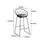 Modern 1/3 Pieces Bar Table Set Round Stone Counter Table with Backrest Stools Clearhalo 'Bar Furniture' 'furn' 'furn_home_bar_bar_sets' 'Furniture' 'Home Bars & Bar Sets' 'home_bar_bar_sets' 'Kitchen & Dining Furniture' 5475159