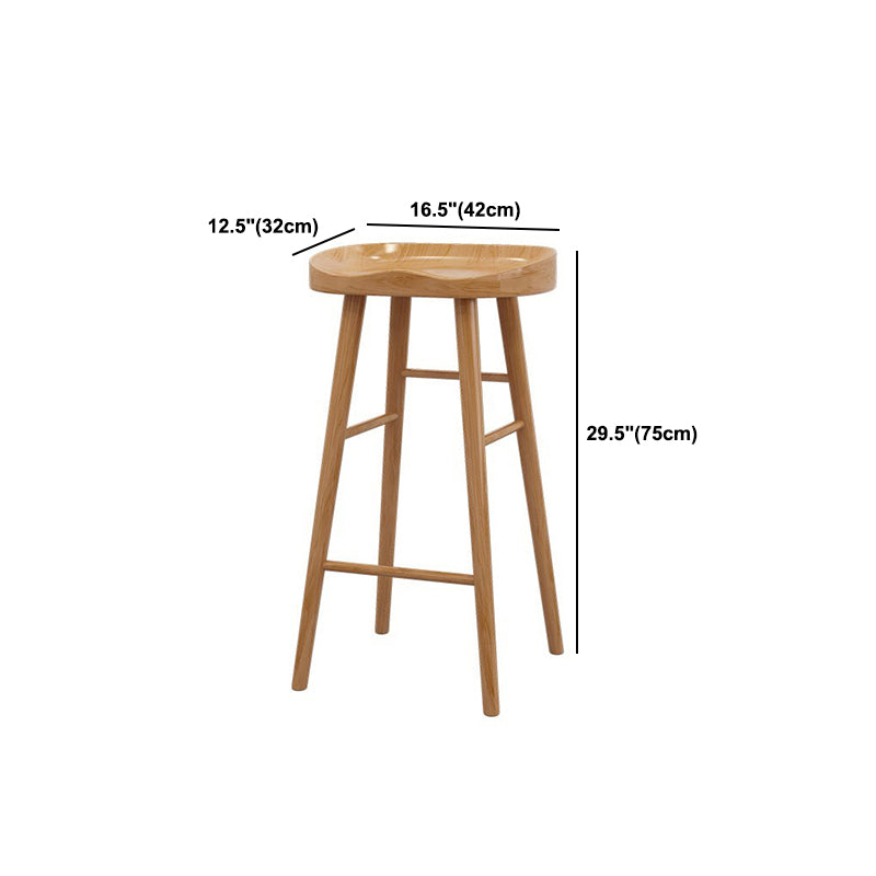 Luxury Solid Wood Bar Table Set 1/2/5/6/11 Pieces Counter Table with Backless Stools Clearhalo 'Bar Furniture' 'furn' 'furn_home_bar_bar_sets' 'Furniture' 'Home Bars & Bar Sets' 'home_bar_bar_sets' 'Kitchen & Dining Furniture' 5475255