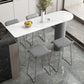 Ensemble de tabouret et Table de Bar modernes en pierre frittée, 1/2/5 pièces
