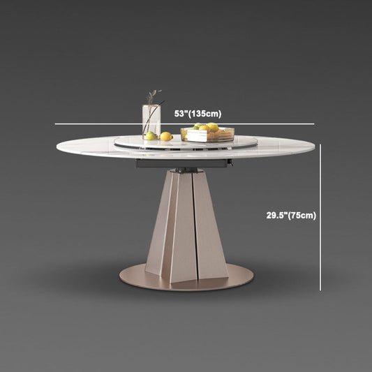 モダンな焼結ストーンダイニングテーブルセット1/2/5/7ピース自宅で使用するためのダイニングセット