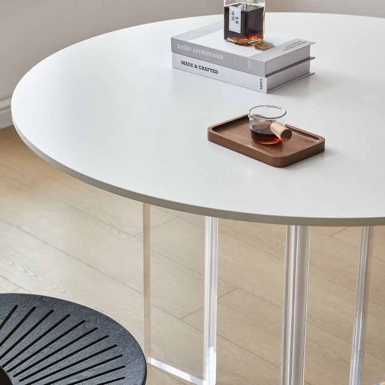 Contemporary Dining Room Set 1/2/3 Pcs Sintered Stone Top Table with Chairs Clearhalo 'Dining Room Sets' 'Dining Tables & Seating' 'dining_room_set' 'furn' 'furn_dining_room_set' 'Furniture' 'Kitchen & Dining Furniture' 5475358