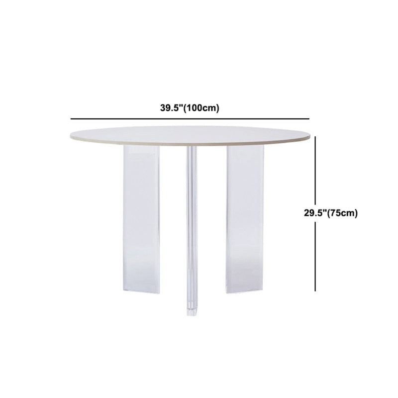 Contemporary Dining Room Set 1/2/3 Pcs Sintered Stone Top Table with Chairs Clearhalo 'Dining Room Sets' 'Dining Tables & Seating' 'dining_room_set' 'furn' 'furn_dining_room_set' 'Furniture' 'Kitchen & Dining Furniture' 5475365
