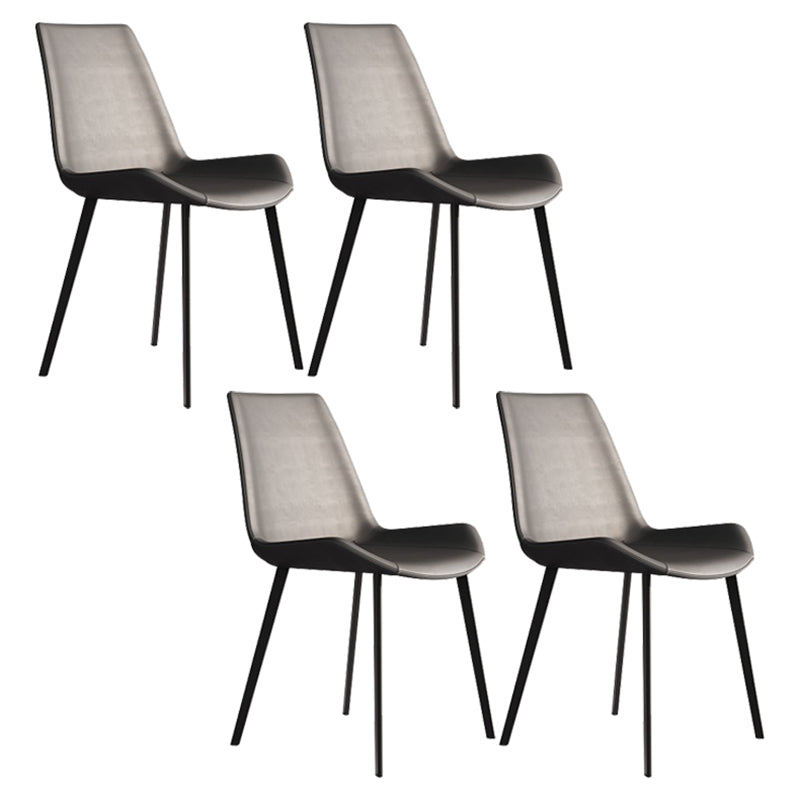 Moderne eetkamerset 1/4/7-delige gesinterde stenen tafel met vleugelstoelen