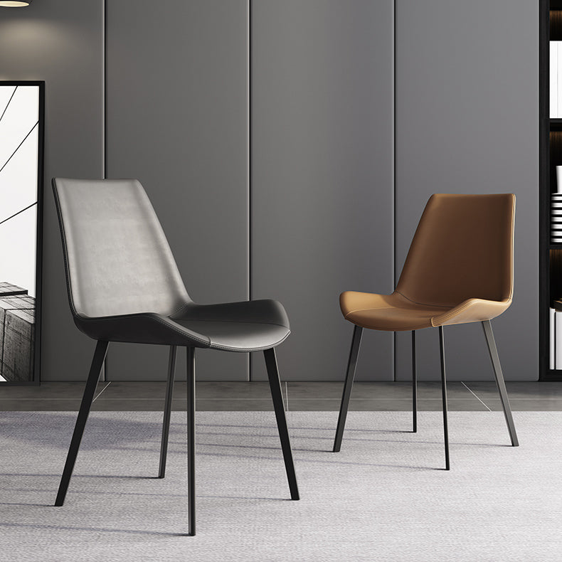 Moderne eetkamerset 1/4/7-delige gesinterde stenen tafel met vleugelstoelen