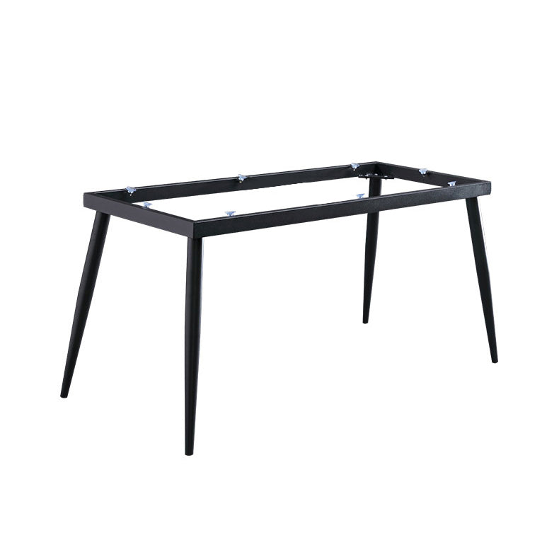 Moderne eetkamerset 1/4/7-delige gesinterde stenen tafel met vleugelstoelen
