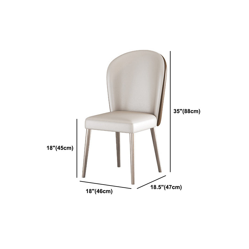 Nordic Sintered Stone Top Dining Set Rectangle 1/4/5/6 Pieces Dining Room Table Set Clearhalo 'Dining Room Sets' 'Dining Tables & Seating' 'dining_room_set' 'furn' 'furn_dining_room_set' 'Furniture' 'Kitchen & Dining Furniture' 5475465