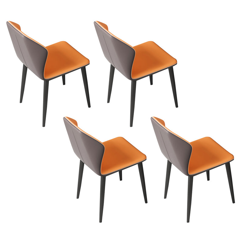 Ensemble de Table à manger moderne, ensemble de Table à manger rectangulaire avec chaises à oreilles, 1/4/5/7 pièces