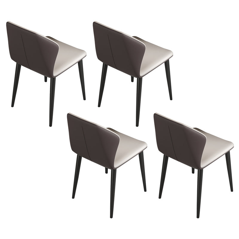 Ensemble de Table à manger moderne, ensemble de Table à manger rectangulaire avec chaises à oreilles, 1/4/5/7 pièces