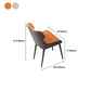 Ensemble de Table à manger moderne, ensemble de Table à manger rectangulaire avec chaises à oreilles, 1/4/5/7 pièces