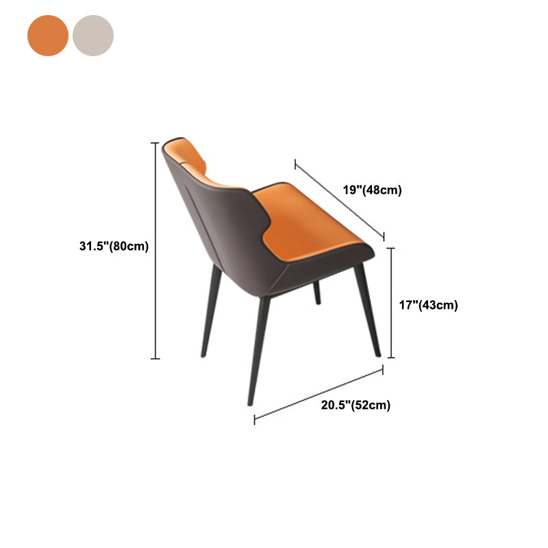 Ensemble de Table à manger moderne, ensemble de Table à manger rectangulaire avec chaises à oreilles, 1/4/5/7 pièces