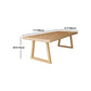 Contemporary Dining Set 1/4/5 Pcs Solid Wood Dining Table and Chairs Clearhalo 'Dining Room Sets' 'Dining Tables & Seating' 'dining_room_set' 'furn' 'furn_dining_room_set' 'Furniture' 'Kitchen & Dining Furniture' 5475506