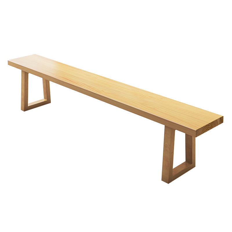 Modern Dining Set 1/2/3/4/5/7 Pcs Solid Wood Dining Table and Chairs Wood Bench 47"L x 12"W Clearhalo 'Dining Room Sets' 'Dining Tables & Seating' 'dining_room_set' 'furn' 'furn_dining_room_set' 'Furniture' 'Kitchen & Dining Furniture' 5475531