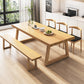 Modern Dining Set 1/2/3/4/5/7 Pcs Solid Wood Dining Table and Chairs Clearhalo 'Dining Room Sets' 'Dining Tables & Seating' 'dining_room_set' 'furn' 'furn_dining_room_set' 'Furniture' 'Kitchen & Dining Furniture' 5475540