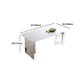 Modern Kitchen Stone Furniture Set 1/4/5 Pcs Dining Table Set with 4 Chairs Clearhalo 'Dining Room Sets' 'Dining Tables & Seating' 'dining_room_set' 'furn' 'furn_dining_room_set' 'Furniture' 'Kitchen & Dining Furniture' 5475598