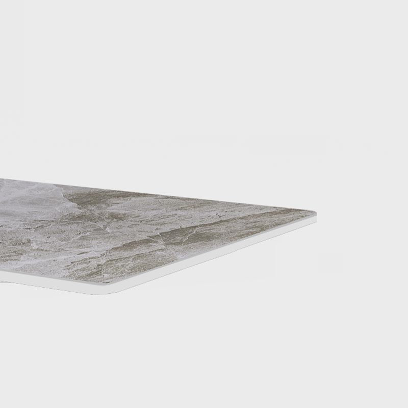 Rectangle Stone Industrial Table Standard Height Dining Table with 4 Legs Clearhalo 'Dining Tables & Seating' 'Dining Tables' 'dining_table' 'furn' 'furn_dining_table' 'Furniture' 'Kitchen & Dining Furniture' 5475865