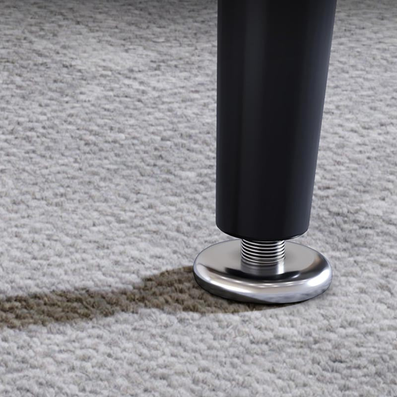 Rectangle Stone Industrial Table Standard Height Dining Table with 4 Legs Clearhalo 'Dining Tables & Seating' 'Dining Tables' 'dining_table' 'furn' 'furn_dining_table' 'Furniture' 'Kitchen & Dining Furniture' 5475866