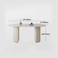 Traditional Luxury Dining Table with White Marble Oval Dining Table for Home