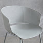 Modern Plastic Chair Parsons Chair in Matte Finish for Indoor