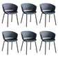 Modern Plastic Chair Parsons Chair in Matte Finish for Indoor
