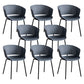 Modern Plastic Chair Parsons Chair in Matte Finish for Indoor