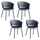 Modern Plastic Chair Parsons Chair in Matte Finish for Indoor