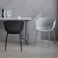 Modern Plastic Chair Parsons Chair in Matte Finish for Indoor